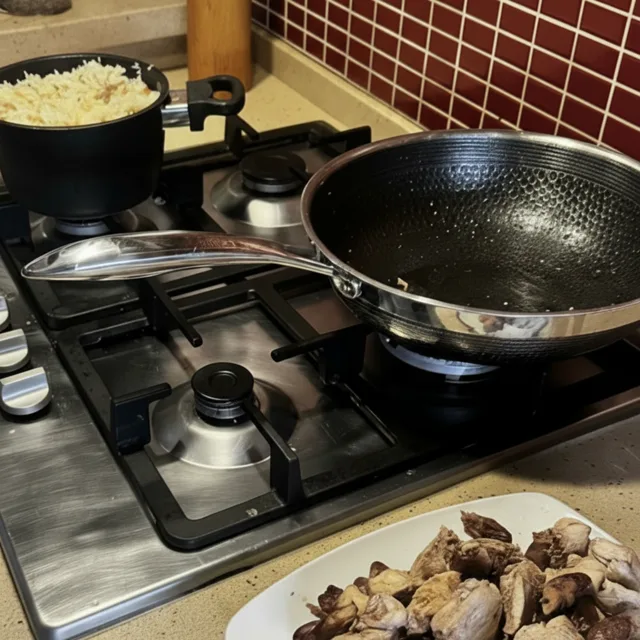 HexClad 10" Wok