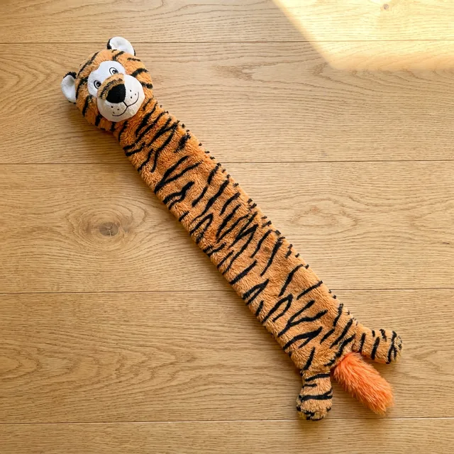 KONG Stretchezz Jumbo Tiger Dog Toy